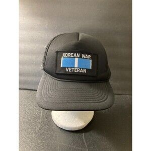 Vintage Korean War Veteran San Sun Snapback Hat Trucker OSFM